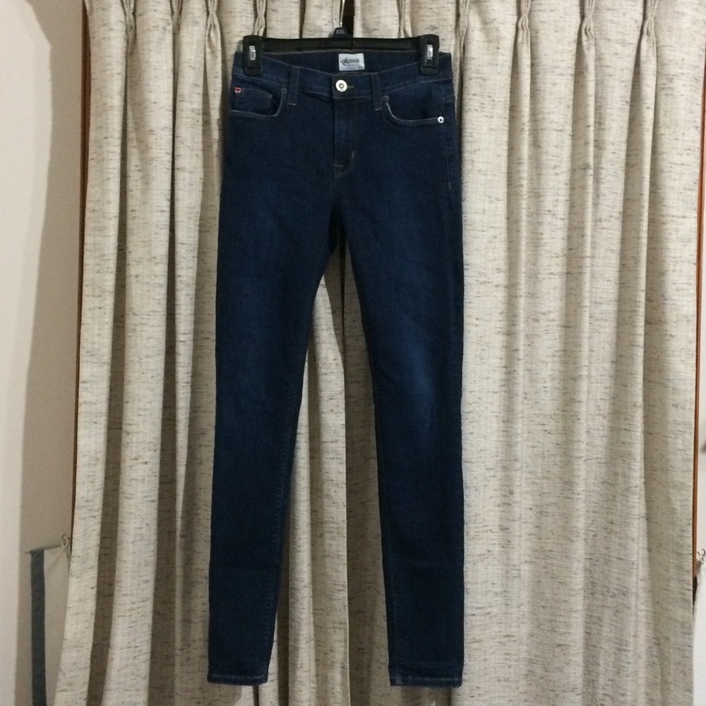 Hudson Nico Mid-Rise Super Skinny Ankle Jeans - 26